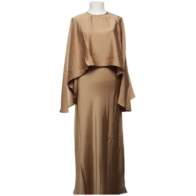 Långklänning (Brun) från Sunfere Polyester