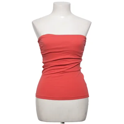 Tubtopp (Röd) från H&M Basic Bomull, Elastan