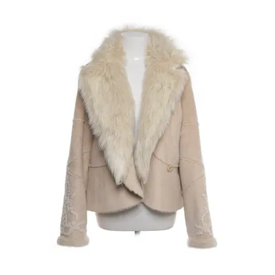 Veste en peau de mouton retournée (Beige, Blanc) de Together