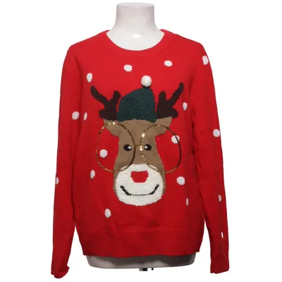 Julesweater (Rød, Flerfarvet) fra Vero Moda Akryl, Polyester