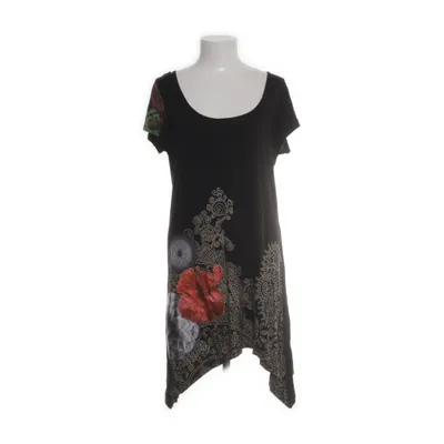 Jurk (Zwart) van Desigual Viscose, Katoen