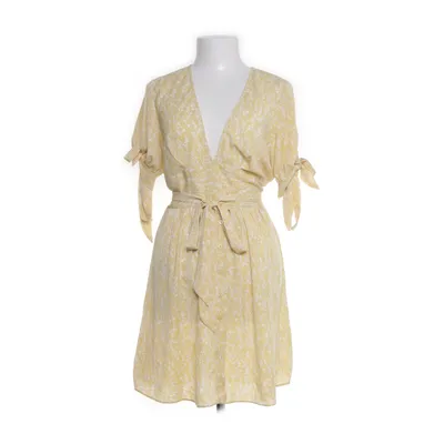 Dress (Yellow, White) from Loavies Polyester