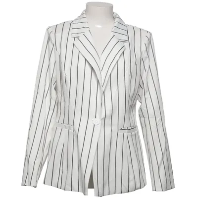 Blazer (Wit, Zwart) van Dennis Maglic Katoen, Polyester