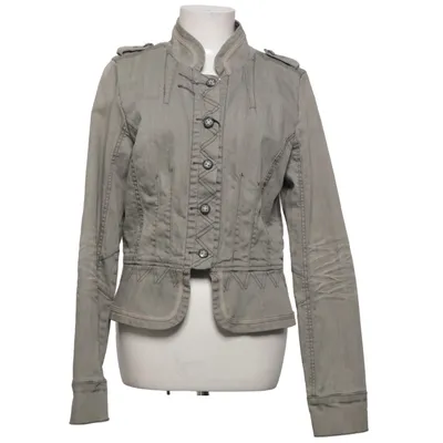 Jacket (Gray) from Sub Culture Cotton, Elastane