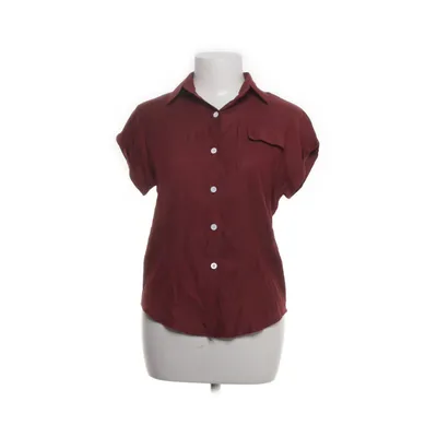 Korte mouwen shirt (Rood) van Romwe Polyester, Viscose