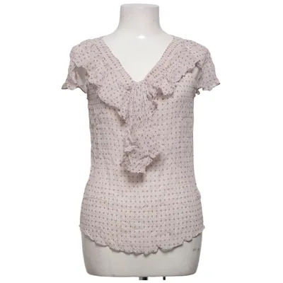 Top (Beige, Lilla) fra Banana Republic Polyester, Silke