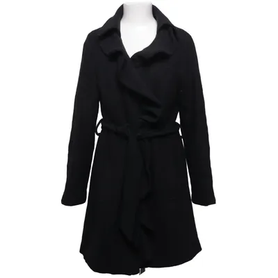 Manteau (Noir) de Fresh Spirit Polyester, Viscose, Laine