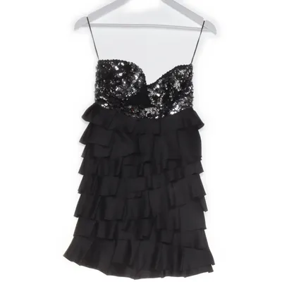 Cocktailjurk (Zwart, Zilver) van Tea Polyester, Elastaan