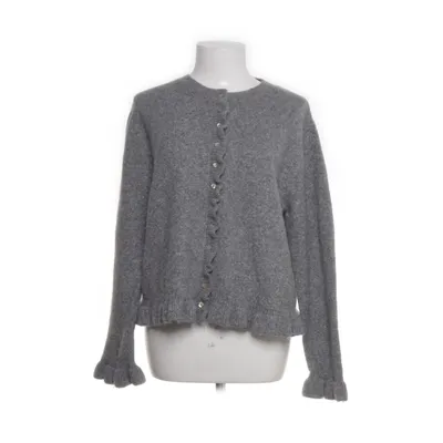 Cardigan (Gray) from Zara Acrylic, Elastane, Polyester, Polyurethane, Wool
