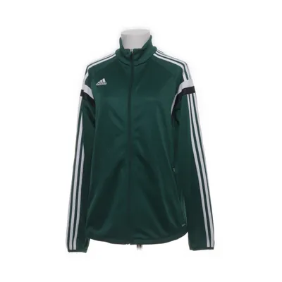 Träningsjacka (Grön, Vit, Svart) från Adidas Polyester