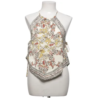 Halter neck top (Beige, Multicolored) from Free People Polyester