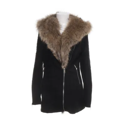 Bikerjack (Zwart) van Flamant Rose Collection Elastaan, Polyester