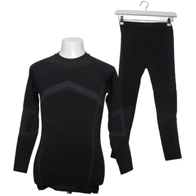 Vêtements thermique (Noir, Gris) de Cross Sportswear Élasthane, Polyamide