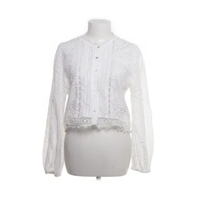 Blouse (Wit) van Zara Katoen