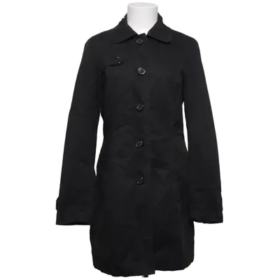 Trenchcoat (Sort) fra ESPRIT Bomuld, Polyester