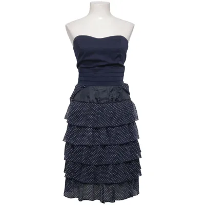 Cocktailkjole (Blå, Hvid) fra Orsay Bomuld, Elastan, Polyester