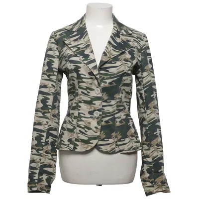 Blazer (Green, Beige, Brown) from Savann Cotton, Elastane