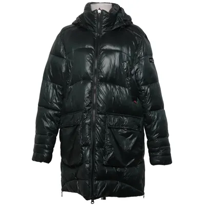 Doudoune longue (Vert) de Frieda & Freddies