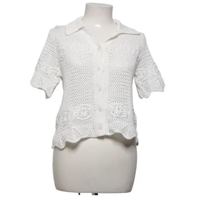 Cardigan (Wit) van Mango Katoen