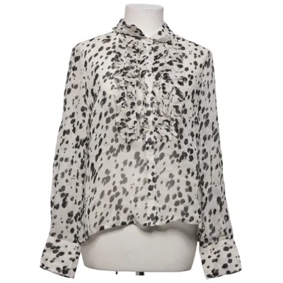 Bluse (Hvid, Sort) fra Part Two Viscose