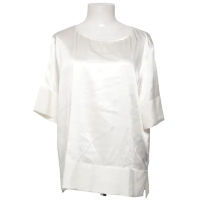 Top (White) from Insieme Elastane, Silk