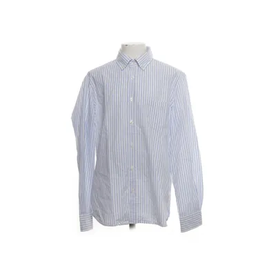 Shirt (Blauw, Wit) van Massimo Dutti Katoen