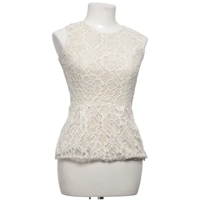 Top (Beige, Hvid) fra STOCKH LM Bomuld, Polyamid