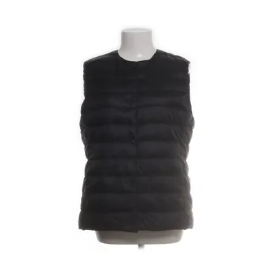 Bodywarmer (Zwart) van Uniqlo Nylon, Katoen, Dons