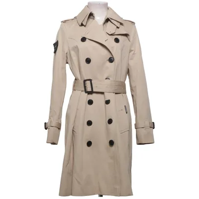 Trenchcoat (Beige) von Trench London Baumwolle, Polyamid, Viskose