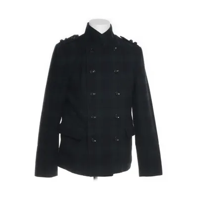 Coat (Blue, Green) from Zara Man Nylon, Polyester