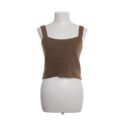 Tank Top (Brown) from Fine Copenhagen Alpaca wool, Nylon