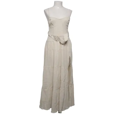 Långklänning (Beige) från ASOS Design Bomull, Linne