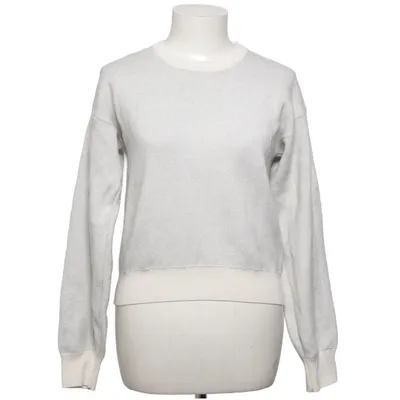 Sweatshirt (Grijs, Wit) van Thinking Mu Katoen, Merinowol