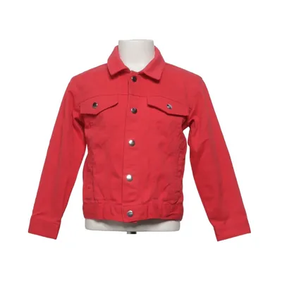 Denim jacket (Red) from Rikiki Cotton, Elastane