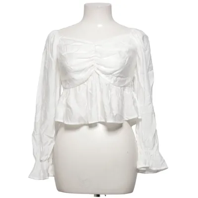 Crop top (Blanc) de Dazy Polyamide, Viscose