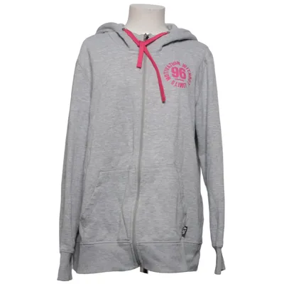 Sweat à capuche (Gris, Rose) de MLY Sports Coton, Polyester