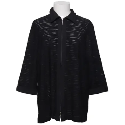 Cardigan (Black) from Atelier Creation Elastane, Polyester, Viscose