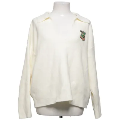 Pull-over (Blanc) de Dazy Acrylique, Polyamide, Polyester