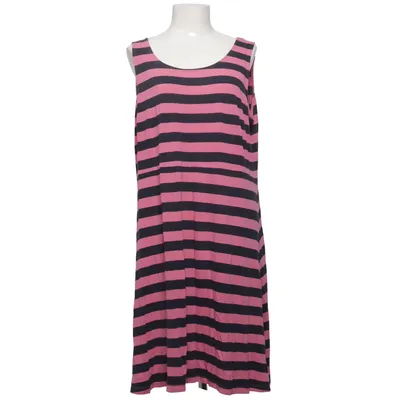 Jurk (Roze, Zwart) van Geena Katoen, Viscose