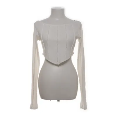 Crop top (Vit) från Hanna Schönberg x NA-KD Elastan, Polyester, Viskos