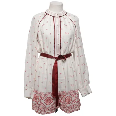 Dress (White, Red) from Maje