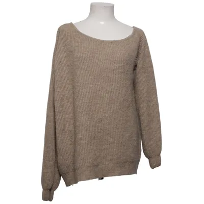 Pull-over (Beige) de Camille Botten x NA-KD Acrylique, Polyester