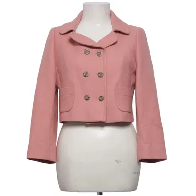 Blazer (Pink) from N.W.3 Acetate, Nylon, Viscose, Wool