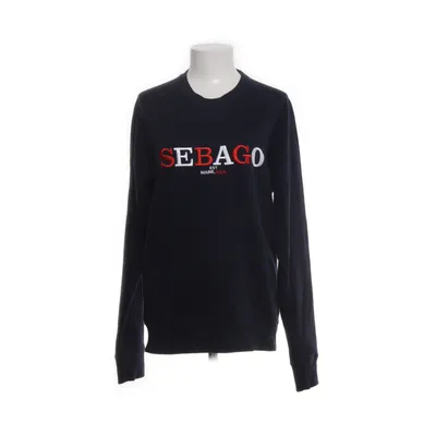 Sweatshirt (Blauw) van Sebago Katoen, Polyester