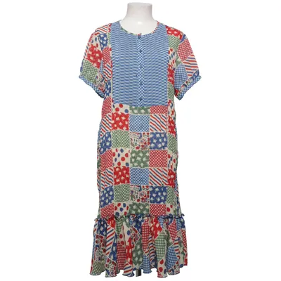 Jurk (Blauw, Rood, Groen) van Kriss Sweden Polyester