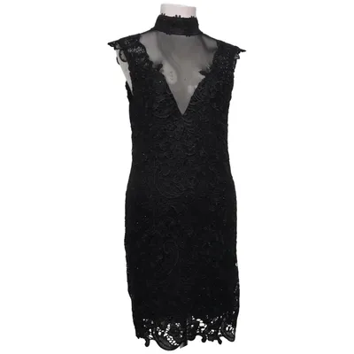 Cocktailkleid (Schwarz) von Model Behaviour Elasthan, Polyester
