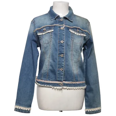 Veste en jean (Bleu) de Colloseum Coton, Élasthane, Polyester, Viscose