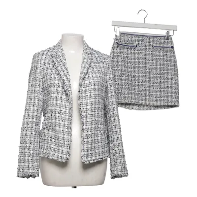 Jakkesæt med nederdel (Blå, Hvid, Sort) fra H&M Akryl, Bomuld, Polyamid, Polyester, Viscose