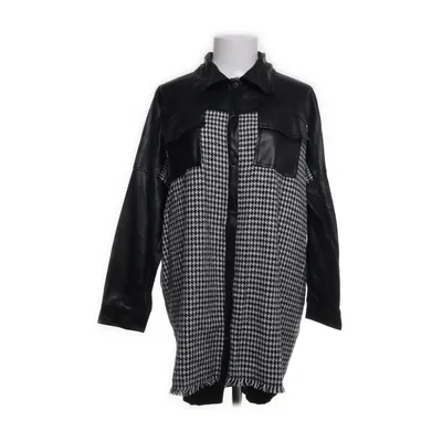 Overshirt (Black, White) from Belemir Moda Polyester, Elastane