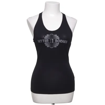 Träningslinne (Svart) från Better Bodies Bomull, Elastan